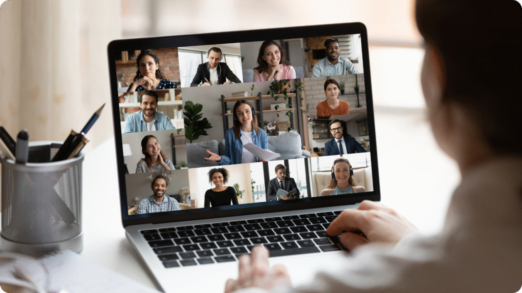 Virtual meeting using AI Microphones